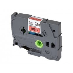 BROTHER TZe421 Taśma Brother 9mm BLACK ON RED