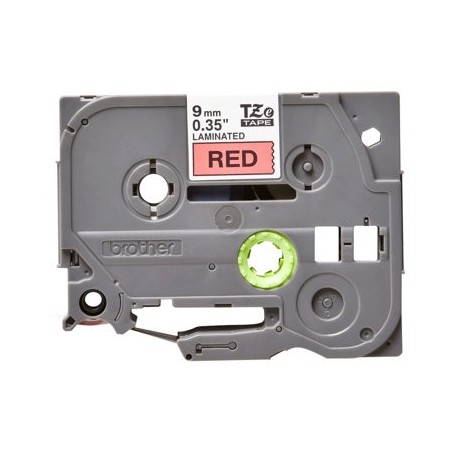 BROTHER TZe421 Taśma Brother 9mm BLACK ON RED