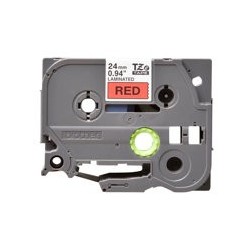 BROTHER TZE451 Taśma Brother 24mm BLACK ON RED