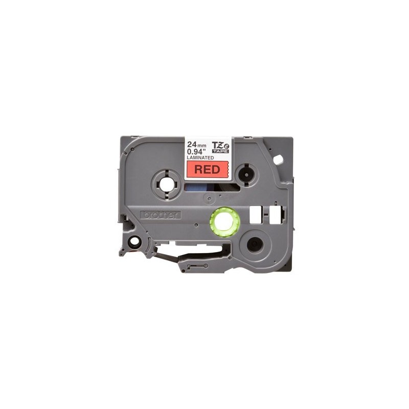 BROTHER TZE451 Taśma Brother 24mm BLACK ON RED