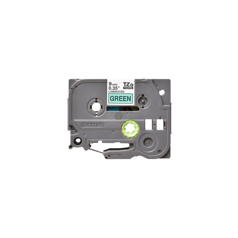 BROTHER TZe721 Taśma Brother 9mm BLACK ON GREEN