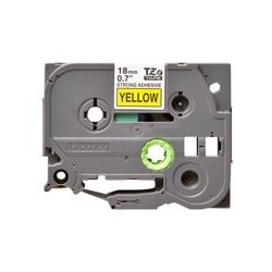 BROTHER TZES641 Taśma Brother 18mm BLACK ON YELLOW ADHESIVE TAPE BROTHER TZES641 Taśma Brother 18mm BLACK ON YELLOW ADHESIVE TAPE