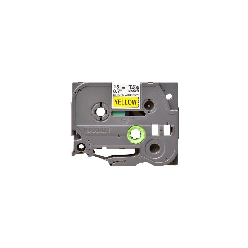 BROTHER TZES641 Taśma Brother 18mm BLACK ON YELLOW ADHESIVE TAPE BROTHER TZES641 Taśma Brother 18mm BLACK ON YELLOW ADHESIVE TAPE