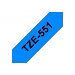 BROTHER TZE551 Taśma Brother 24mm BLACK ON BLUE BROTHER TZE551 Taśma Brother 24mm BLACK ON BLUE