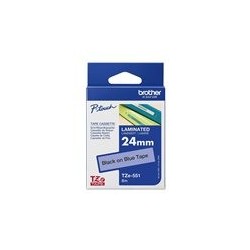 BROTHER TZE551 Taśma Brother 24mm BLACK ON BLUE BROTHER TZE551 Taśma Brother 24mm BLACK ON BLUE