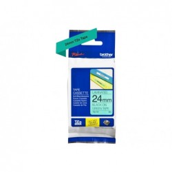 BROTHER TZE751 Taśma Brother 24mm BLACK ON GREEN BROTHER TZE751 Taśma Brother 24mm BLACK ON GREEN