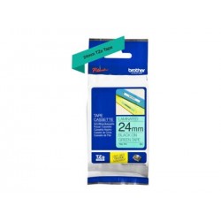 BROTHER TZE751 Taśma Brother 24mm BLACK ON GREEN BROTHER TZE751 Taśma Brother 24mm BLACK ON GREEN