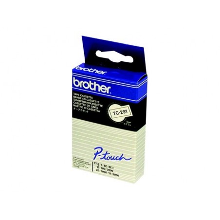 BROTHER TZES651 Taśma Brother 24mm BLACK ON YELLOW ADHESIVE TAPE BROTHER TZES651 Taśma Brother 24mm BLACK ON YELLOW ADHESIVE TAPE