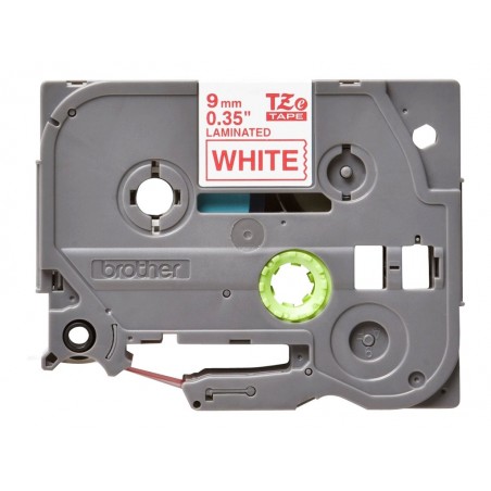 BROTHER TZe222 Taśma Brother 9mm RED ON WHITE BROTHER TZe222 Taśma Brother 9mm RED ON WHITE