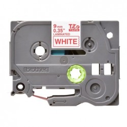 BROTHER TZe222 Taśma Brother 9mm RED ON WHITE BROTHER TZe222 Taśma Brother 9mm RED ON WHITE