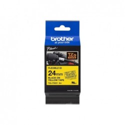 BROTHER TZEFX651 Taśma Brother 24mm BLACK ON YELLOW FLEXIBLE ID BROTHER TZEFX651 Taśma Brother 24mm BLACK ON YELLOW FLEXIBLE ID