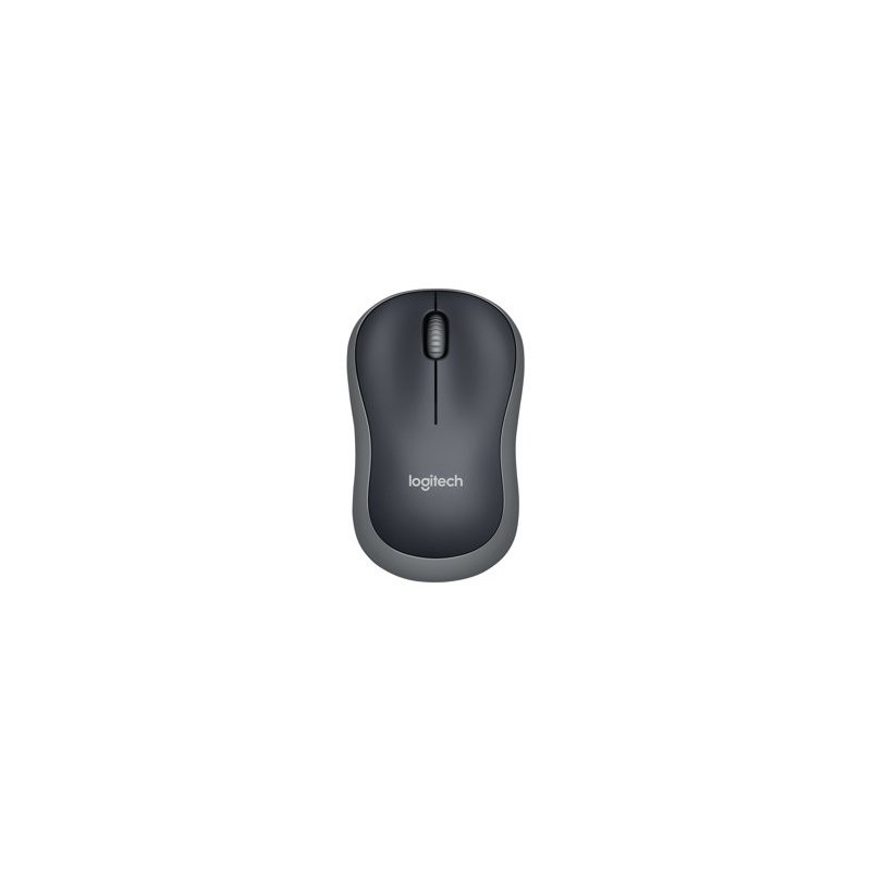 LOGITECH M185 Mouse optical wireless 2.4 GHz USB wireless receiver grey