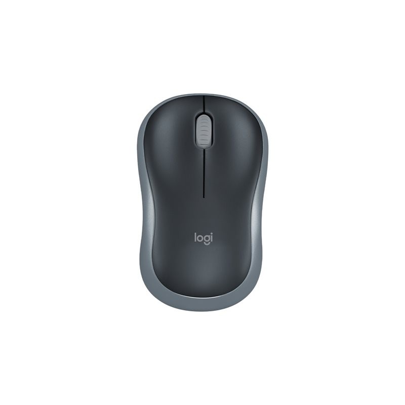 LOGITECH M185 Mouse optical wireless 2.4 GHz USB wireless receiver grey