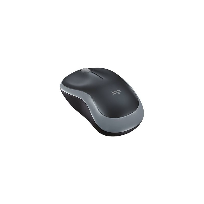 LOGITECH M185 Mouse optical wireless 2.4 GHz USB wireless receiver grey