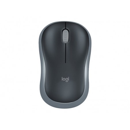 LOGITECH M185 Mouse optical wireless 2.4 GHz USB wireless receiver grey