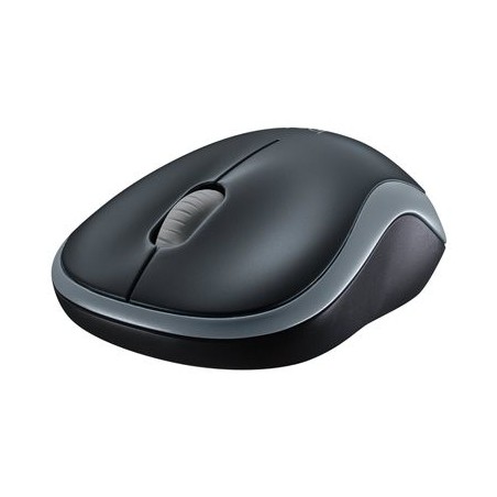 LOGITECH M185 Mouse optical wireless 2.4 GHz USB wireless receiver grey