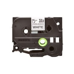 BROTHER TZES261 Taśma Brother 36mm BLACK ON WHITE ADHESIVE TAPE BROTHER TZES261 Taśma Brother 36mm BLACK ON WHITE ADHESIVE TAPE