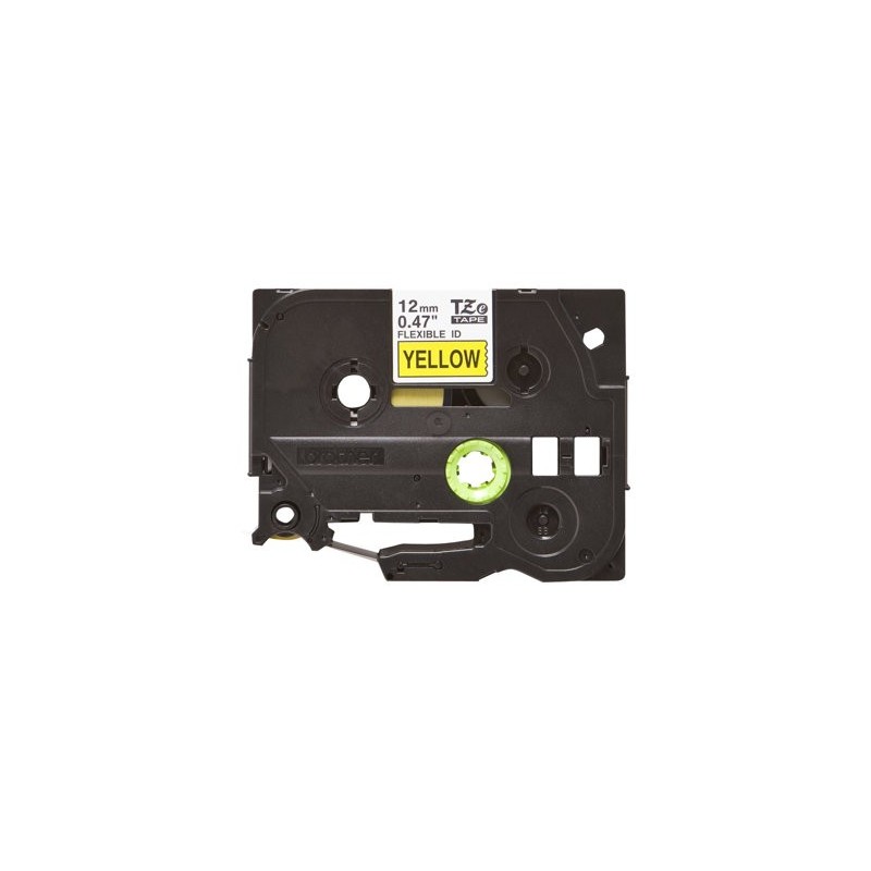 BROTHER TZEFX631 Taśma Brother 12mm BLACK ON YELLOW FLEXIBLE ID BROTHER TZEFX631 Taśma Brother 12mm BLACK ON YELLOW FLEXIBLE ID