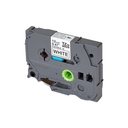 BROTHER TZEFX231 Taśma Brother 12mm BLACK ON WHITE FLEXIBLE ID BROTHER TZEFX231 Taśma Brother 12mm BLACK ON WHITE FLEXIBLE ID