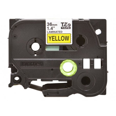 BROTHER TZE661 Taśma Brother 36mm BLACK ON YELLOW BROTHER TZE661 Taśma Brother 36mm BLACK ON YELLOW