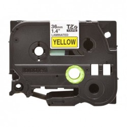 BROTHER TZE661 Taśma Brother 36mm BLACK ON YELLOW BROTHER TZE661 Taśma Brother 36mm BLACK ON YELLOW