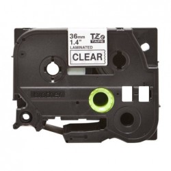 BROTHER TZE161 Taśma Brother 36mm BLACK ON CLEAR BROTHER TZE161 Taśma Brother 36mm BLACK ON CLEAR