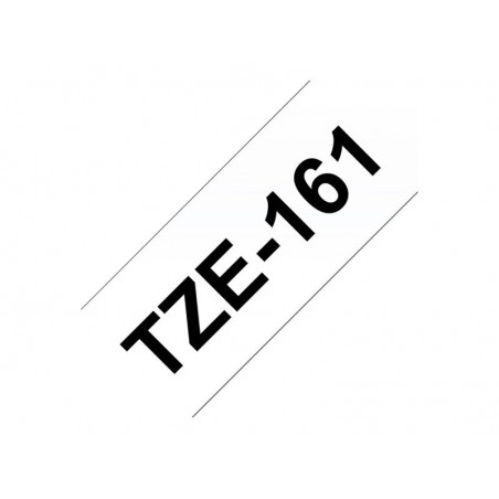 BROTHER TZE161 Taśma Brother 36mm BLACK ON CLEAR BROTHER TZE161 Taśma Brother 36mm BLACK ON CLEAR