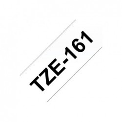 BROTHER TZE161 Taśma Brother 36mm BLACK ON CLEAR BROTHER TZE161 Taśma Brother 36mm BLACK ON CLEAR