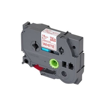 BROTHER TZE242 Taśma Brother 18mm RED ON WHITE BROTHER TZE242 Taśma Brother 18mm RED ON WHITE