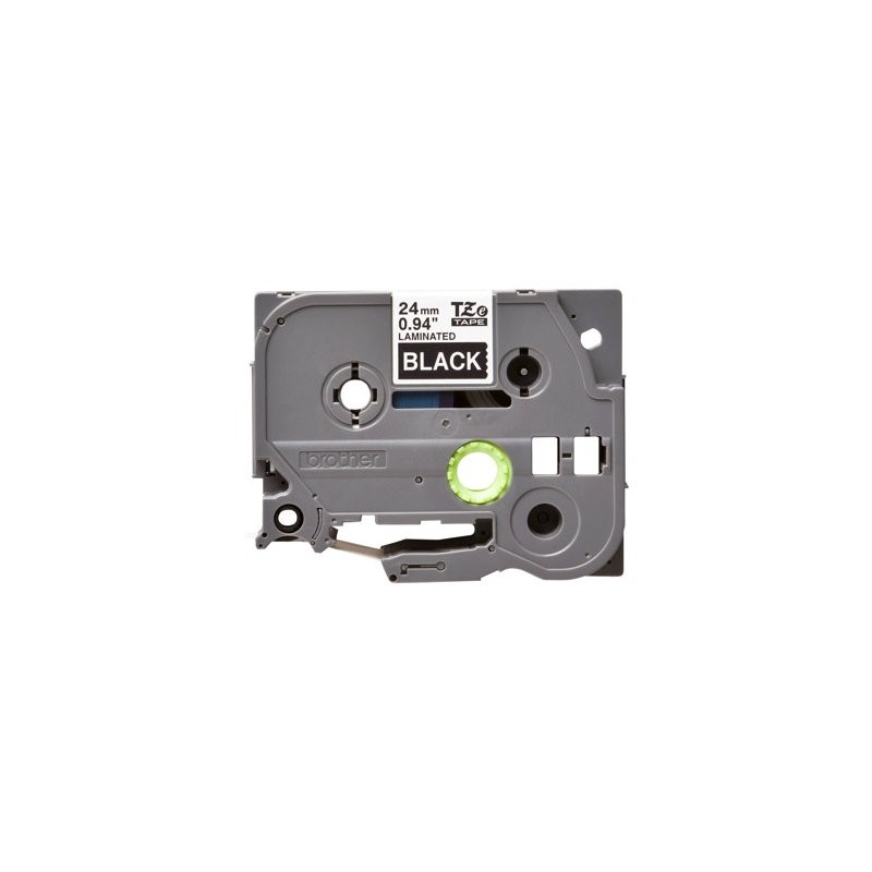 BROTHER TZE355 Taśma Brother 24mm White on Black BROTHER TZE355 Taśma Brother 24mm White on Black