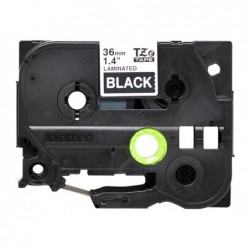 BROTHER TZE365 Taśma Brother 36mm WHITE ON BLACK BROTHER TZE365 Taśma Brother 36mm WHITE ON BLACK