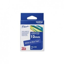 BROTHER TZE535 Taśma Brother 12mm WHITE ON BLUE BROTHER TZE535 Taśma Brother 12mm WHITE ON BLUE