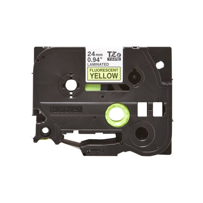 BROTHER TZEC51 Taśma Brother 24mm BLACK ON FLUO. YELLOW BROTHER TZEC51 Taśma Brother 24mm BLACK ON FLUO. YELLOW