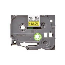 BROTHER TZeS621 Taśma Brother 9mm BLACK ON YELLOW ADHESIVE TAPE BROTHER TZeS621 Taśma Brother 9mm BLACK ON YELLOW ADHESIVE TAPE