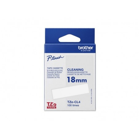 BROTHER TZECL4 Taśma Brother 18MM HEAD CLEANING TAPE BROTHER TZECL4 Taśma Brother 18MM HEAD CLEANING TAPE