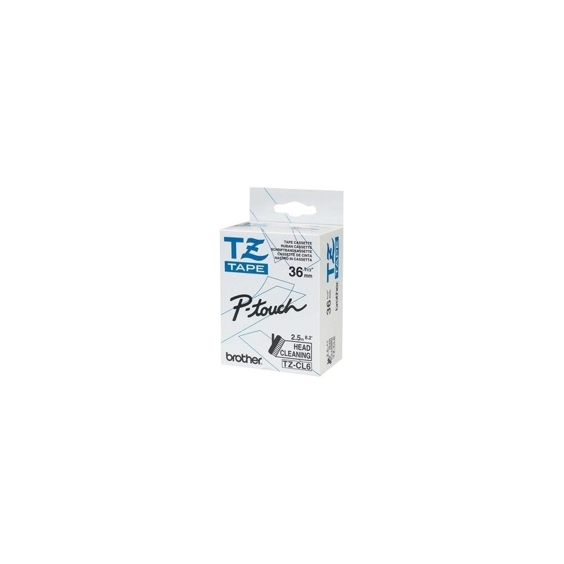 BROTHER TZECL6 Taśma Brother 36MM HEAD CLEANING TAPE BROTHER TZECL6 Taśma Brother 36MM HEAD CLEANING TAPE