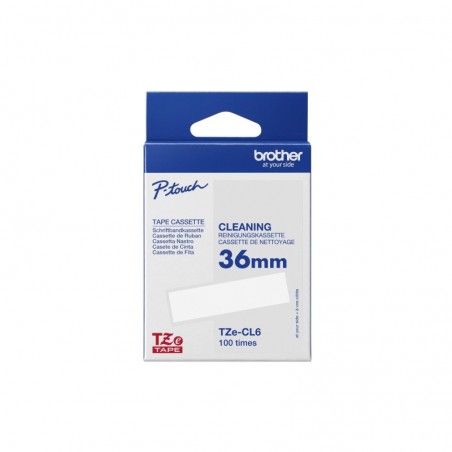 BROTHER TZECL6 Taśma Brother 36MM HEAD CLEANING TAPE BROTHER TZECL6 Taśma Brother 36MM HEAD CLEANING TAPE