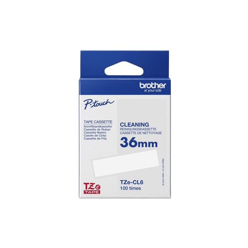 BROTHER TZECL6 Taśma Brother 36MM HEAD CLEANING TAPE BROTHER TZECL6 Taśma Brother 36MM HEAD CLEANING TAPE