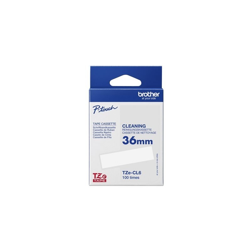 BROTHER TZECL6 Taśma Brother 36MM HEAD CLEANING TAPE BROTHER TZECL6 Taśma Brother 36MM HEAD CLEANING TAPE