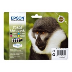 EPSON C13T08954010 Zestaw Epson T0895 CMYK MultiPack DURABrite Stylus SX100