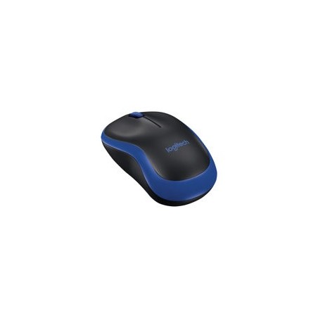 LOGITECH M185 Mouse optical wireless 2.4 GHz USB wireless receiver blue