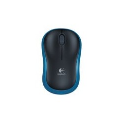LOGITECH M185 Mouse optical wireless 2.4 GHz USB wireless receiver blue
