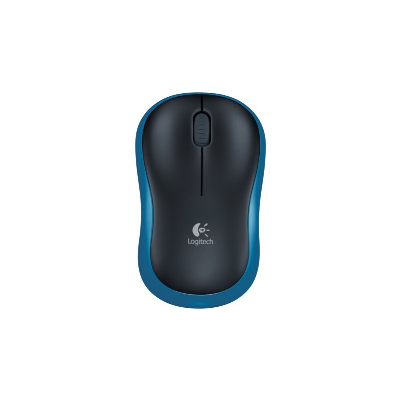 LOGITECH M185 Mouse optical wireless 2.4 GHz USB wireless receiver blue