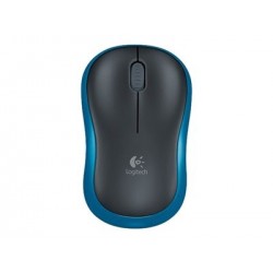 LOGITECH M185 Mouse optical wireless 2.4 GHz USB wireless receiver blue