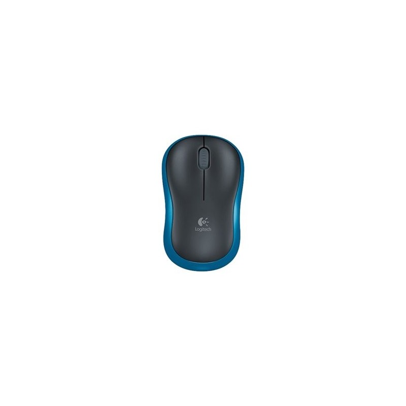 LOGITECH M185 Mouse optical wireless 2.4 GHz USB wireless receiver blue