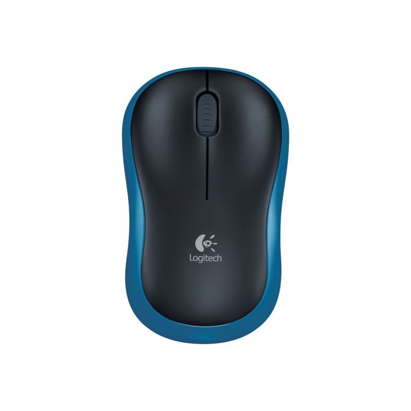 LOGITECH M185 Mouse optical wireless 2.4 GHz USB wireless receiver blue