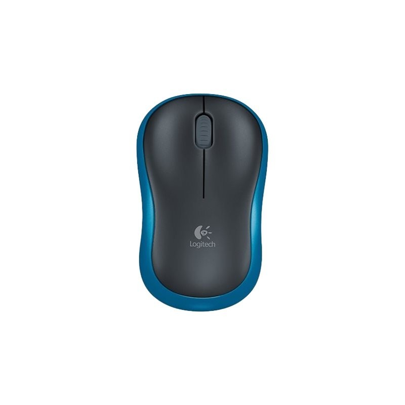 LOGITECH M185 Mouse optical wireless 2.4 GHz USB wireless receiver blue