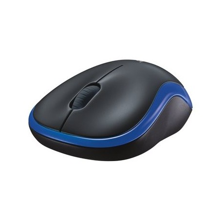 LOGITECH M185 Mouse optical wireless 2.4 GHz USB wireless receiver blue