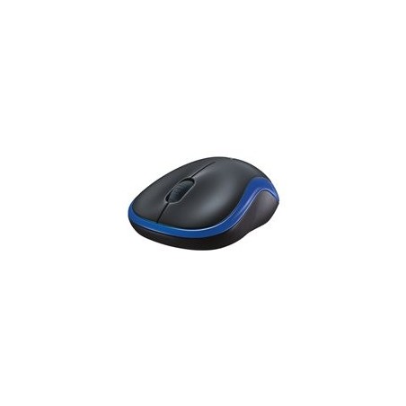 LOGITECH M185 Mouse optical wireless 2.4 GHz USB wireless receiver blue