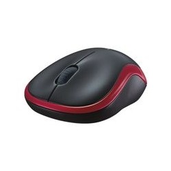 LOGITECH M185 Mouse optical wireless 2.4 GHz USB wireless receiver red